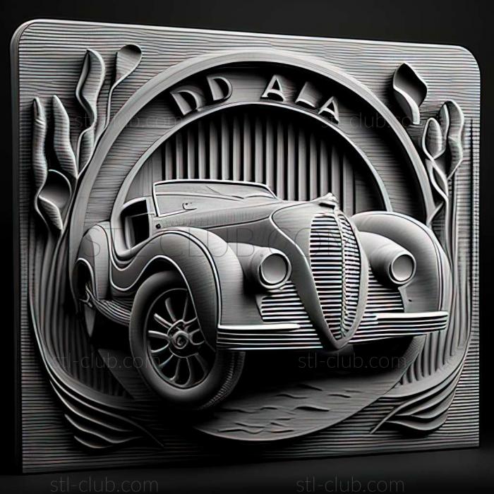 3D модель Alfa Romeo 50 (STL)